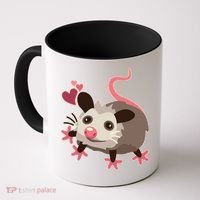 Cute Funny Baby Opossum Coffee Mug thumb 0
