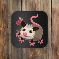 Cute Funny Baby Opossum Coaster thumb 0