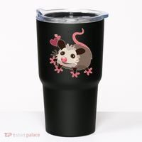 Cute Funny Baby Opossum Tumbler thumb 0