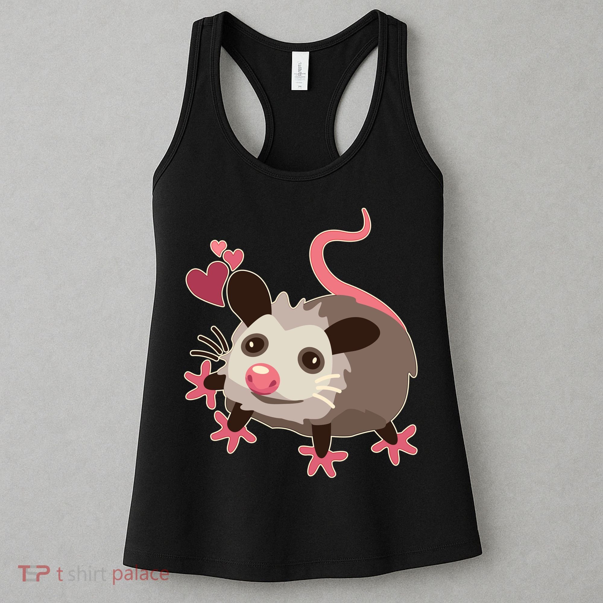 Cute Funny Baby Opossum Women's Tank Top