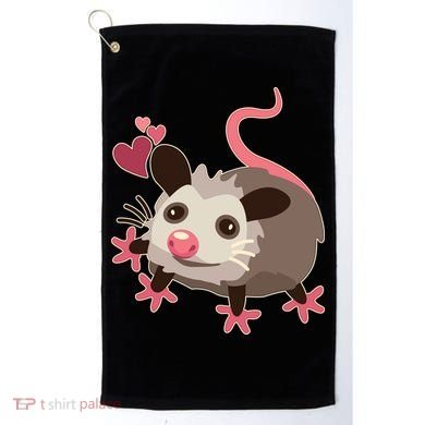 Cute Funny Baby Opossum Golf Towel