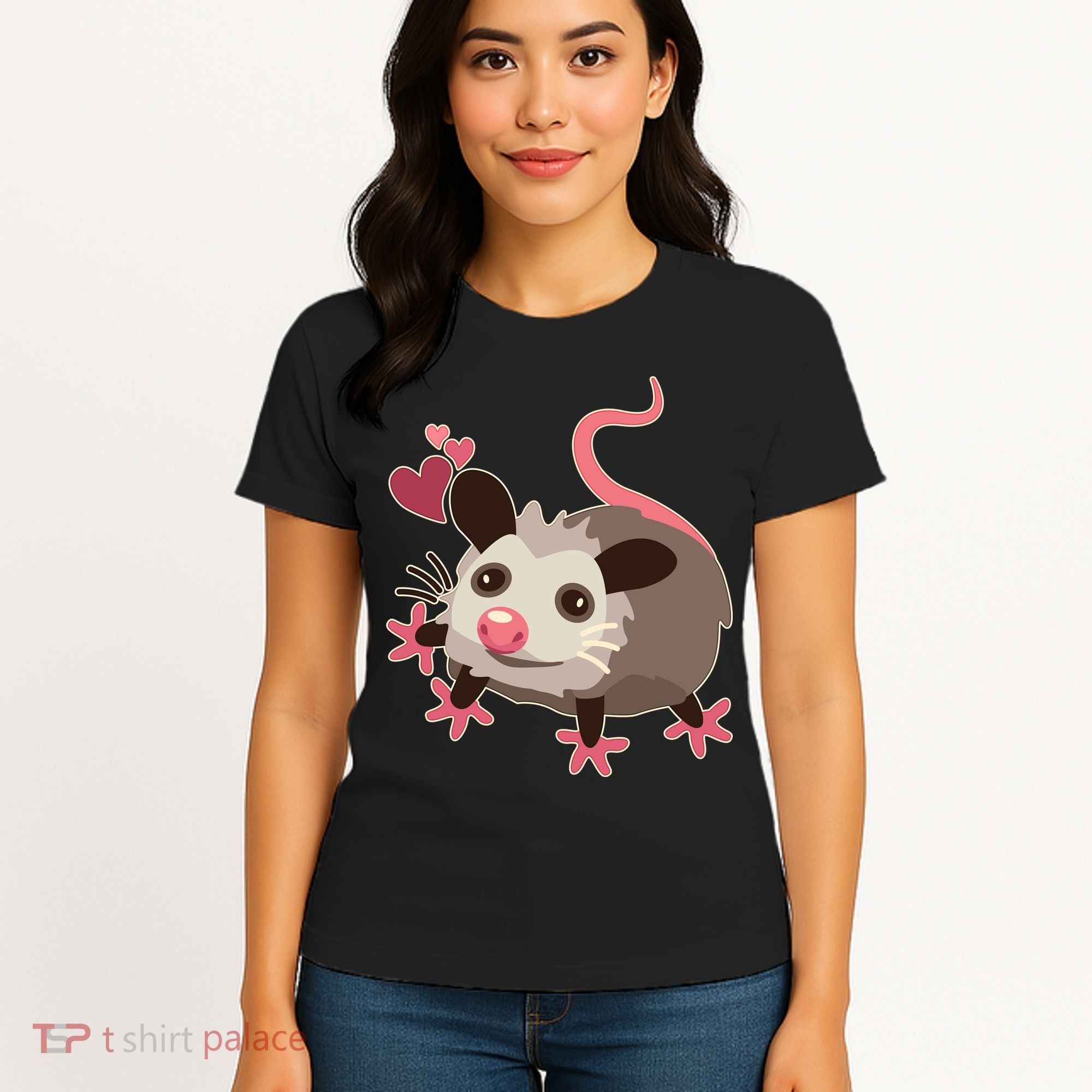 Cute Funny Baby Opossum Women's T-Shirt