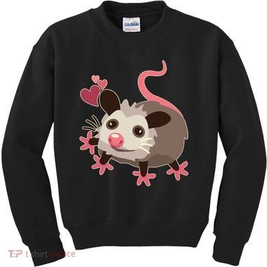 Cute Funny Baby Opossum Kids Sweatshirt
