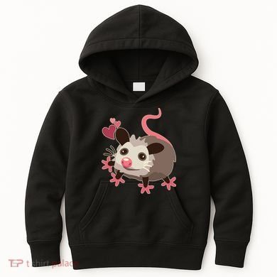 Cute Funny Baby Opossum Kids Hoodie