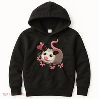 Cute Funny Baby Opossum Kids Hoodie thumb 0
