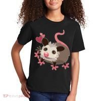 Cute Funny Baby Opossum Kids T-Shirt thumb 2