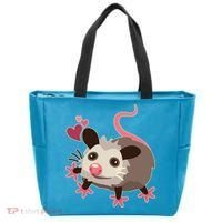 Cute Funny Baby Opossum Tote Bag thumb 0