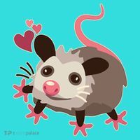 Cute Funny Baby Opossum Tote Bag thumb 4