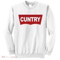 Cuntry Funny Country Rodeo Western Cowgirl Cowboy Sweatshirt thumb 0