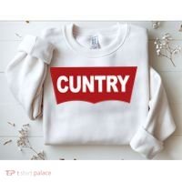 Cuntry Funny Country Rodeo Western Cowgirl Cowboy Sweatshirt thumb 2