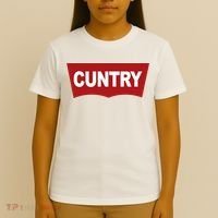 Cuntry Funny Country Rodeo Western Cowgirl Cowboy T-Shirt thumb 4