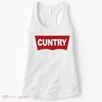 Cuntry Funny Country Rodeo Western Cowgirl Cowboy Women's Tank Top thumb 0