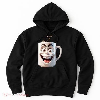 Crazy Face Coffee Character Hoodie