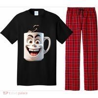 Crazy Face Coffee Character Pajama Set thumb 0