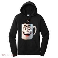 Crazy Face Coffee Character Women's Hoodie thumb 0