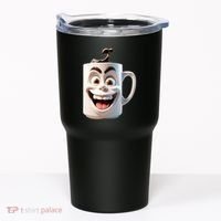 Crazy Face Coffee Character Tumbler thumb 0