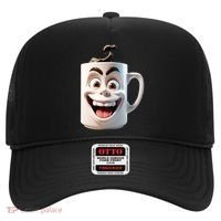 Crazy Face Coffee Character Hat thumb 0