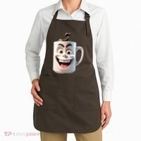 Crazy Face Coffee Character Apron thumb 2
