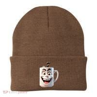 Crazy Face Coffee Character Beanie thumb 0