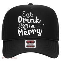 Cute & Funny Christmas Eat Drink & Be Merry Hat thumb 0