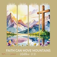 Cute Faith Can Move Mountains Christian Women Teen Mom T-Shirt thumb 7