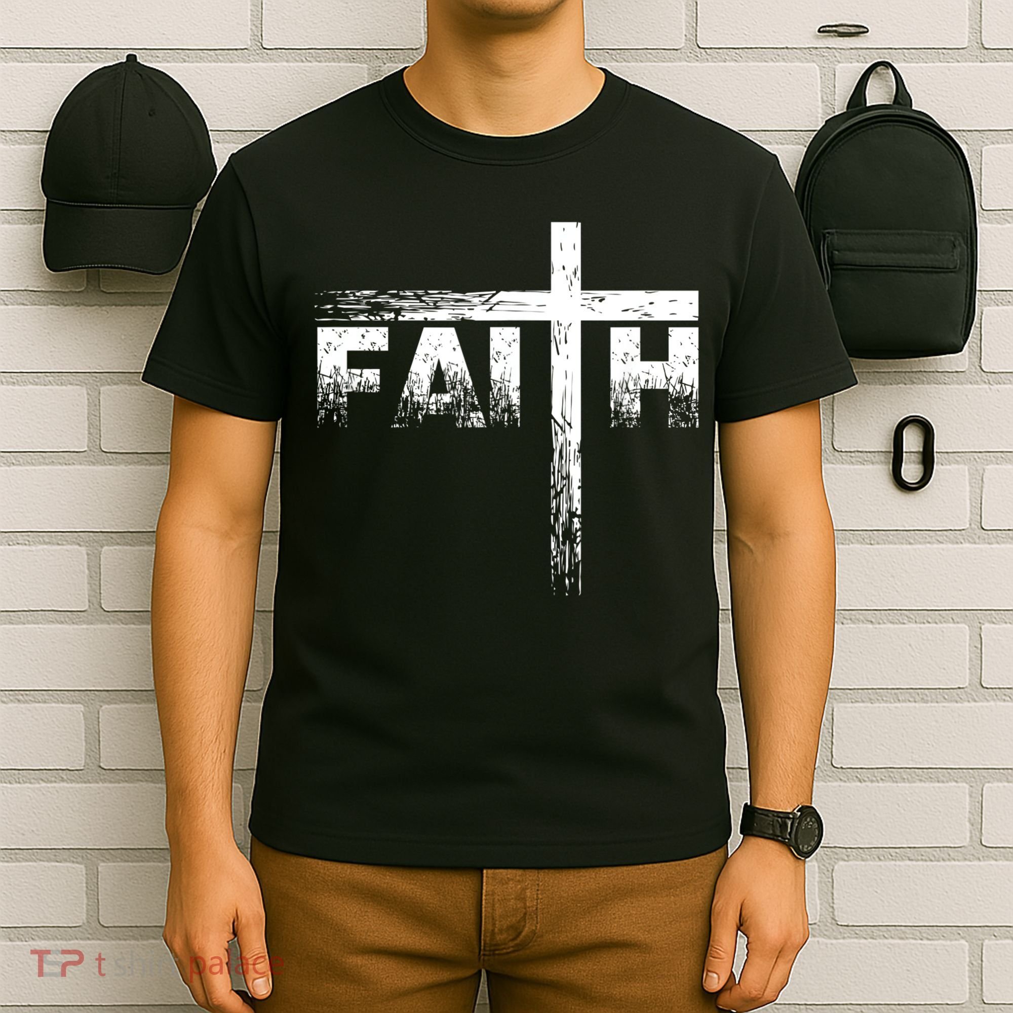 Christian Faith & Cross Christian Faith T-Shirt