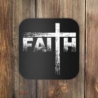 Christian Faith & Cross Christian Faith Coaster thumb 0