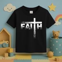 Christian Faith & Cross Christian Faith Toddler T-Shirt thumb 3