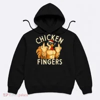 Chicken Fingers Hoodie thumb 0