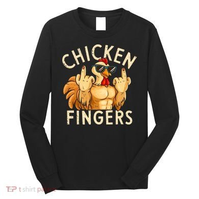 Chicken Fingers Long Sleeve Shirt