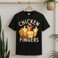Chicken Fingers T-Shirt thumb 2