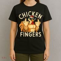 Chicken Fingers T-Shirt thumb 4