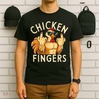 Chicken Fingers T-Shirt thumb 6