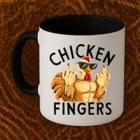 Chicken Fingers Coffee Mug thumb 2