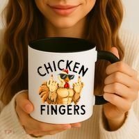 Chicken Fingers Coffee Mug thumb 3