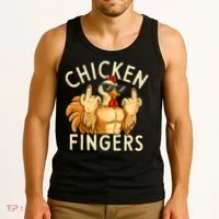 Chicken Fingers Tank Top thumb 3