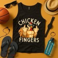 Chicken Fingers Tank Top thumb 4