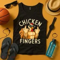 Chicken Fingers Tank Top thumb 4