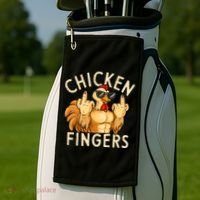 Chicken Fingers Golf Towel thumb 2