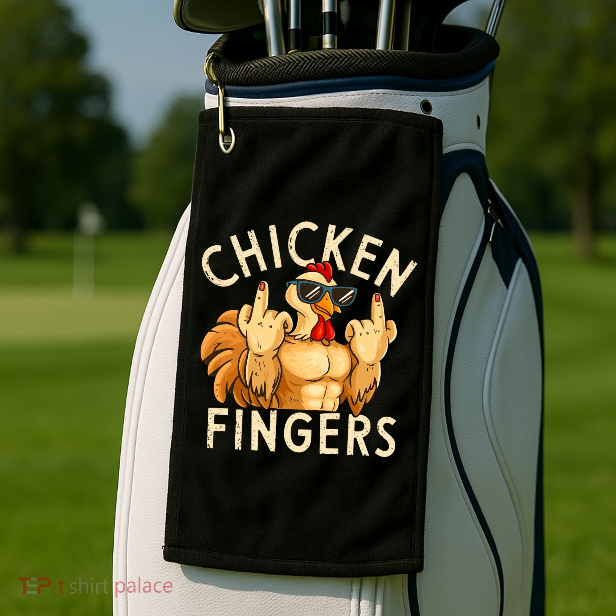 Chicken Fingers Golf Towel