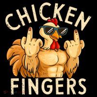 Chicken Fingers Toddler T-Shirt thumb 4