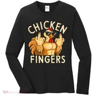 Chicken Fingers Women's Long Sleeve Shirt thumb 0