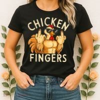 Chicken Fingers Women's T-Shirt thumb 2