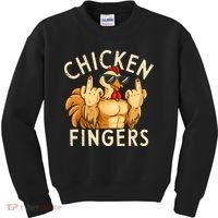 Chicken Fingers Kids Sweatshirt thumb 0