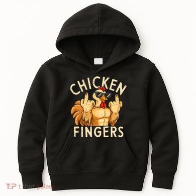Chicken Fingers Kids Hoodie