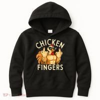 Chicken Fingers Kids Hoodie thumb 0