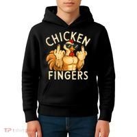 Chicken Fingers Kids Hoodie thumb 4