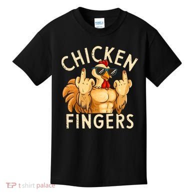 Chicken Fingers Kids T-Shirt