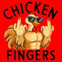 Chicken Fingers Santa Hat thumb 1