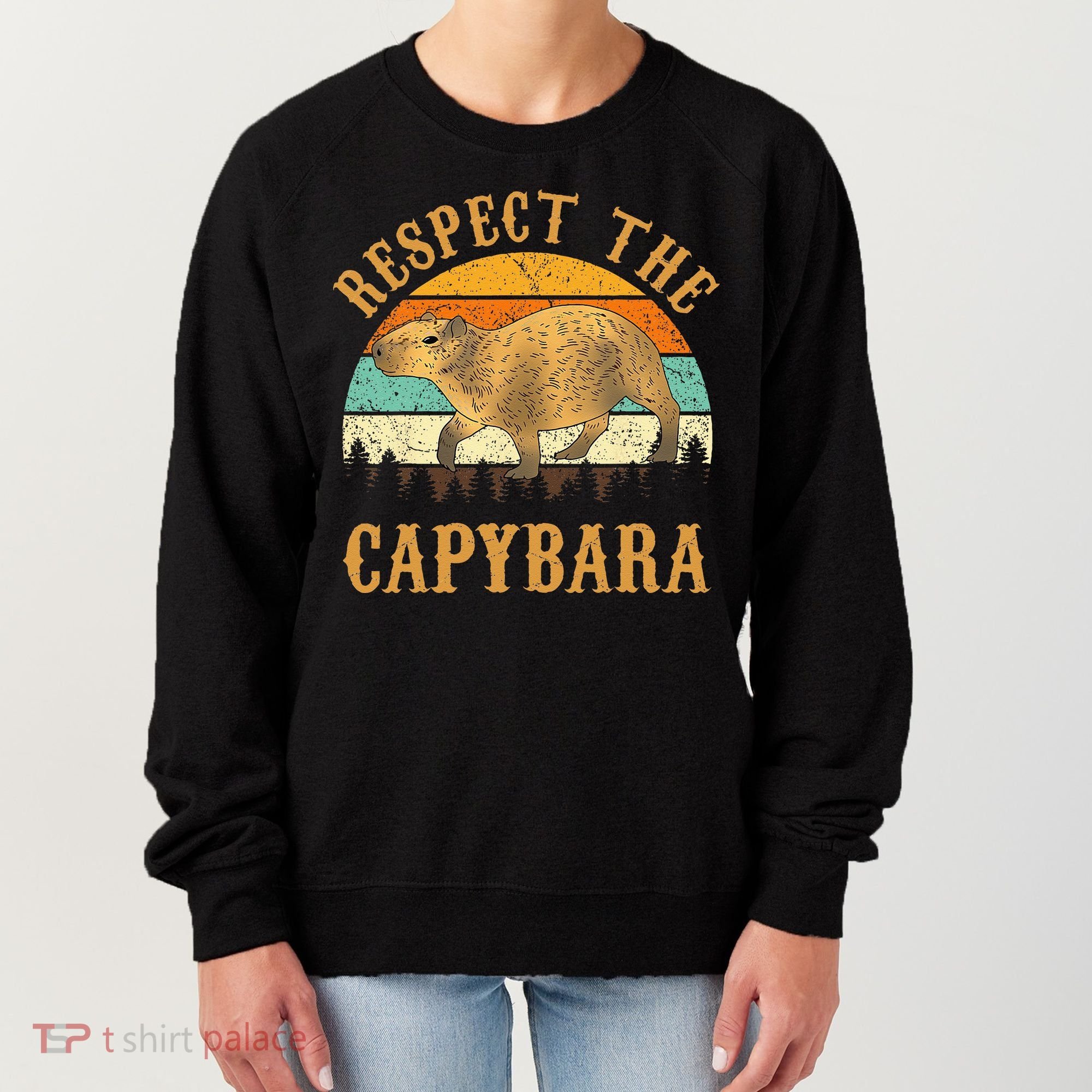 Capybara Funny Capybara Women's Sweatshirt